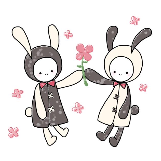 しろうさくろうさ
