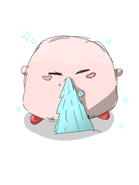 ほおばり変形カービィ！！
