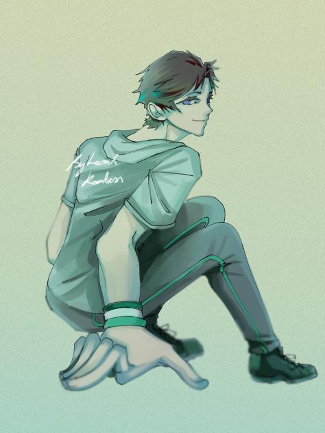 Using the Man pose material-1