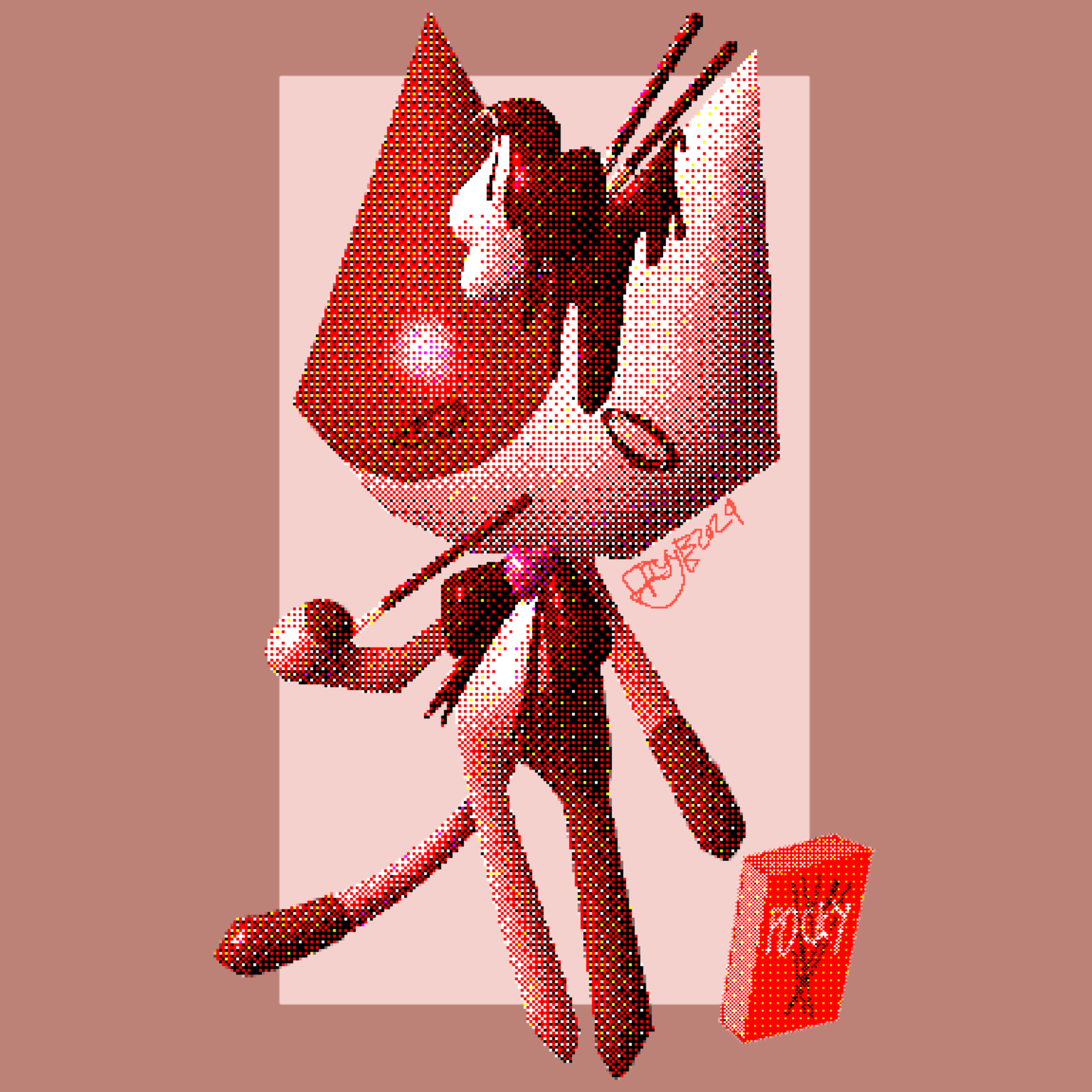 Choco Pocky cat - ibisPaint