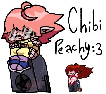 chibi peachy oc