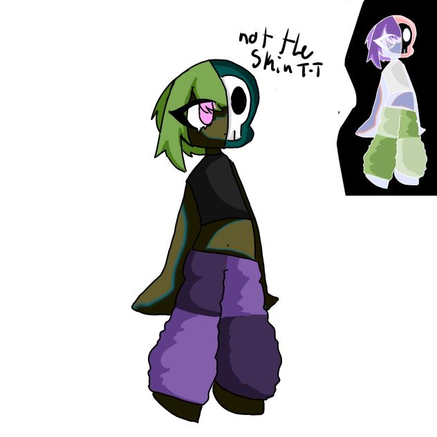 Inverted color drawing - ibisPaint