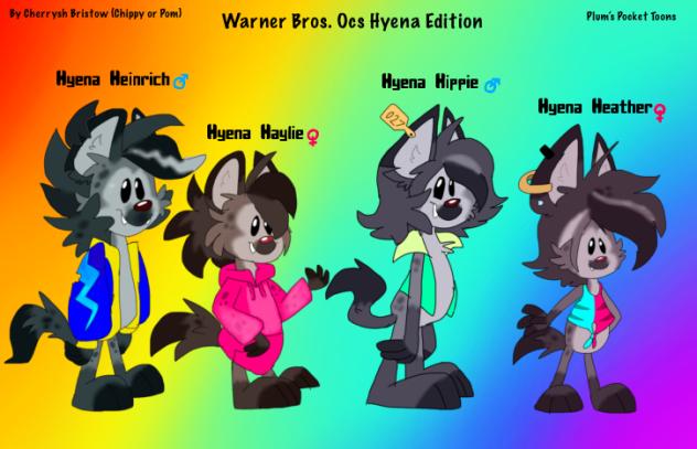 My Warner Bros. Ocs (Hyenas)