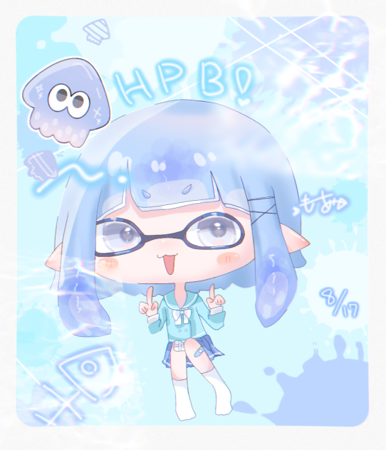 お誕生日！🩵💙🤍