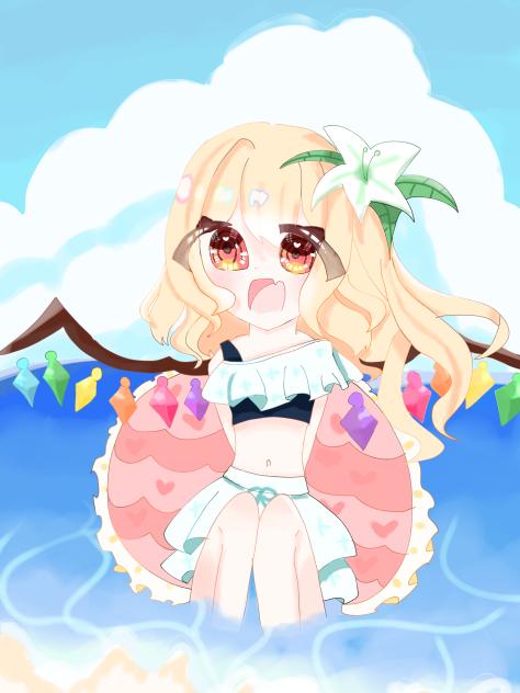水着フランちゃん☀️