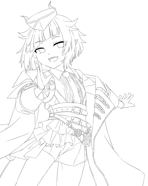 リリア ぬりえ
