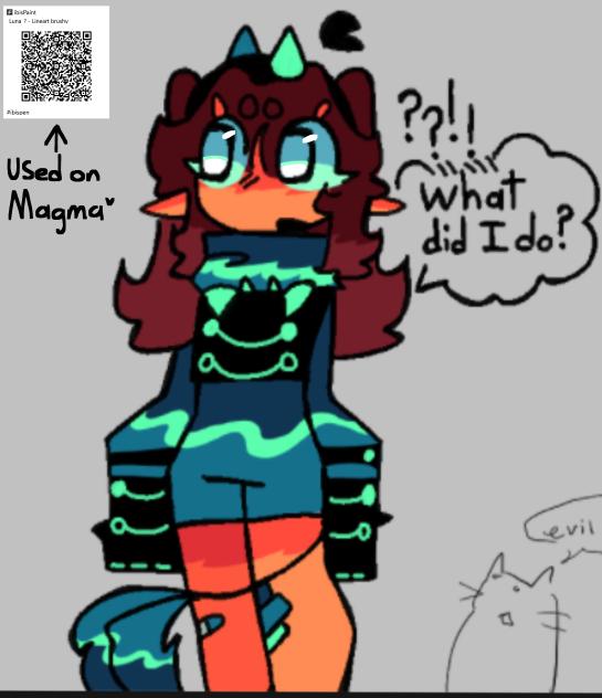 Something I Drew on Magma