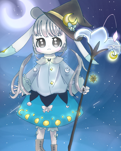 お月様の魔法使い！