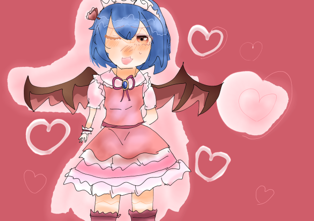 レミリアスカーレット様の激レア！メイド姿♥️ - ibisPaint