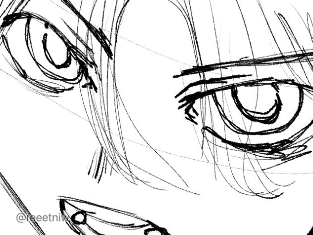 My oc’s eye (Saeles)
