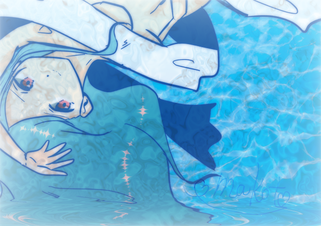水に沈みたい