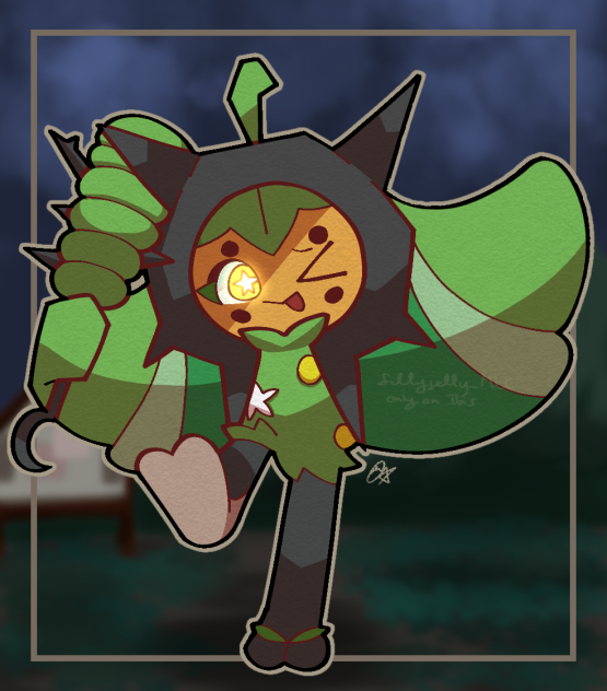 silly green ogre
