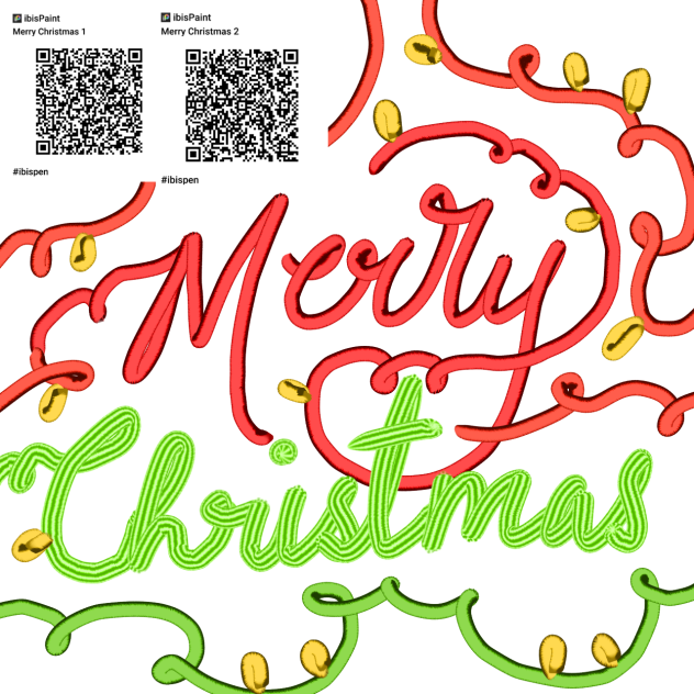 Christmas Card Brushes