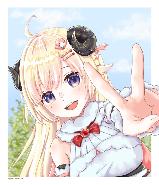 つのまきじゃんけん　チョキ