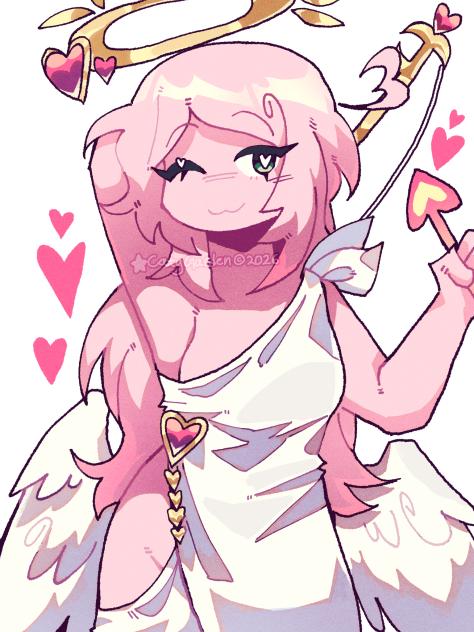 Behold, the goddess of Love, Amortina!!💕