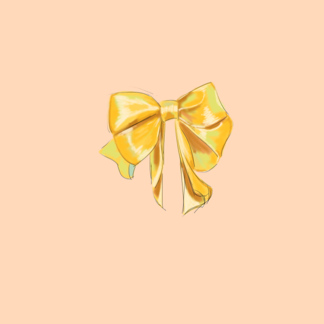 yellow ribbon - ibisPaint