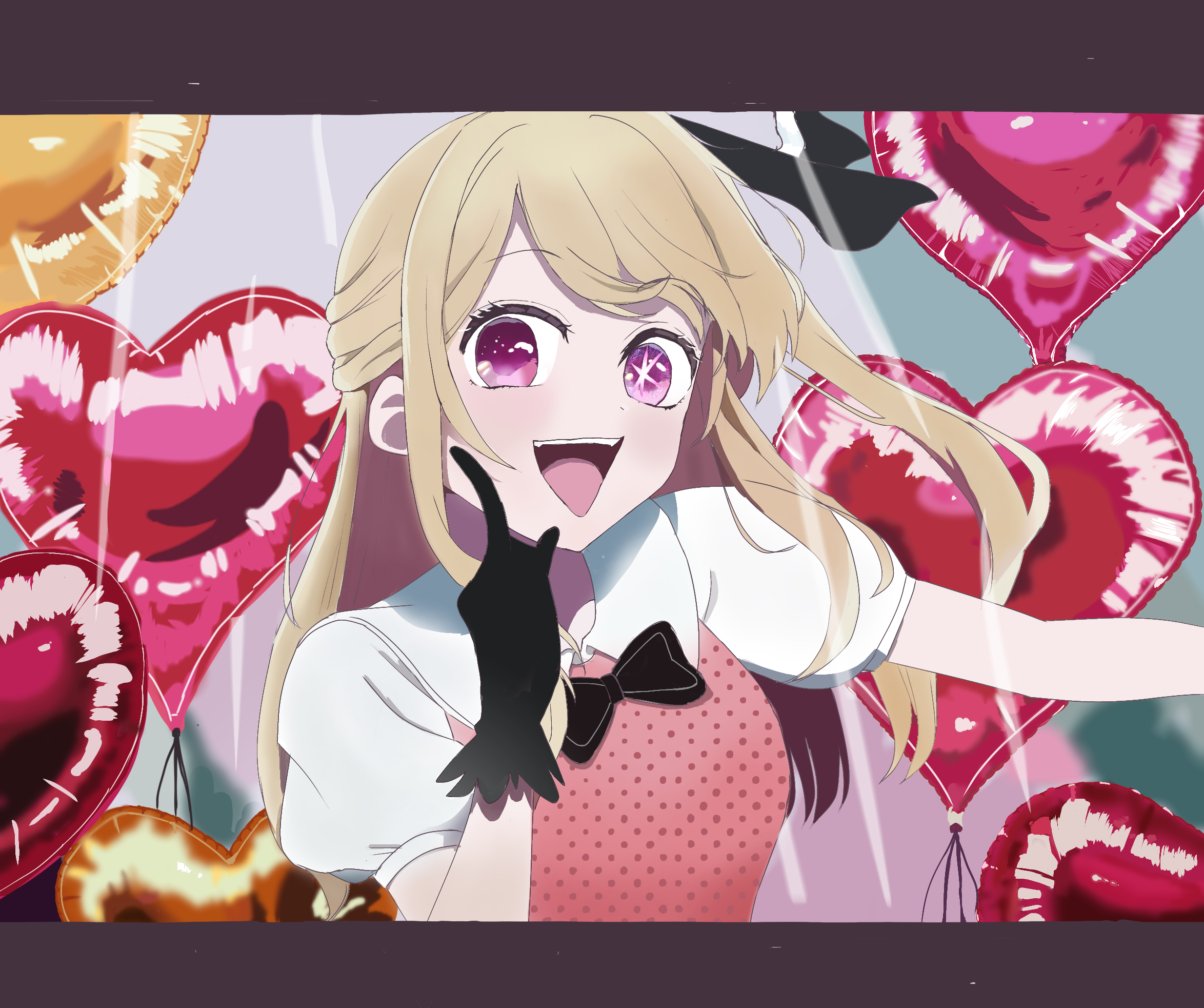 推しの子 墨絵SHOP TSUTAYA 墨絵ホロ缶バッジ 星野ルビー 12個 2024年【