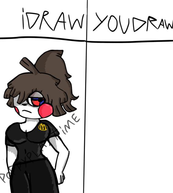 i draw vs you draw .digital circus - ibisPaint