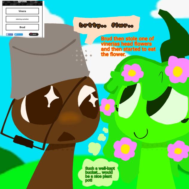 brud and vineria admiring eachother!!