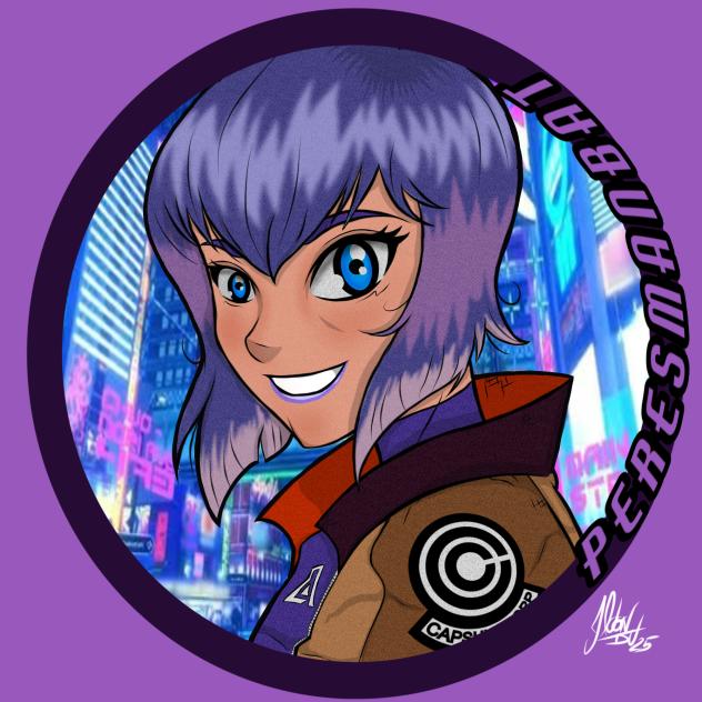 Garota Cyberpunk