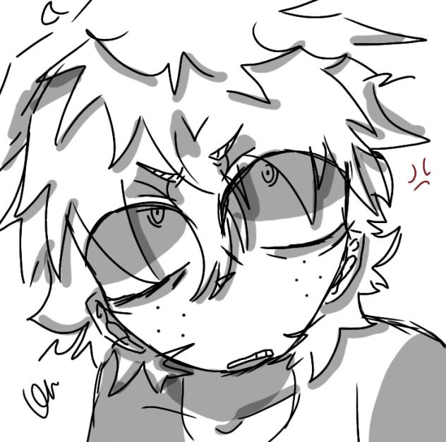 Angry Deku...