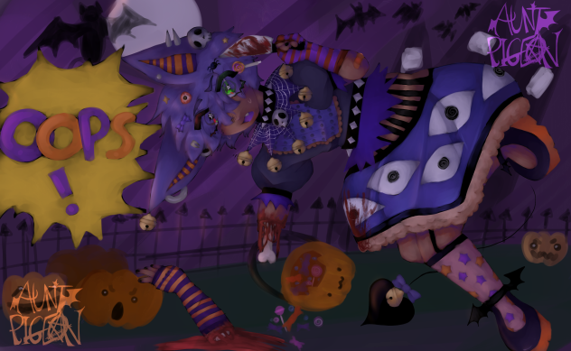 A spooky accident 🔪💥