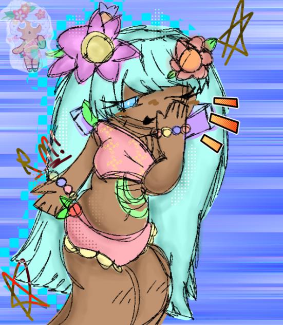 My crk oc ! (A bit or tracing Srry!)