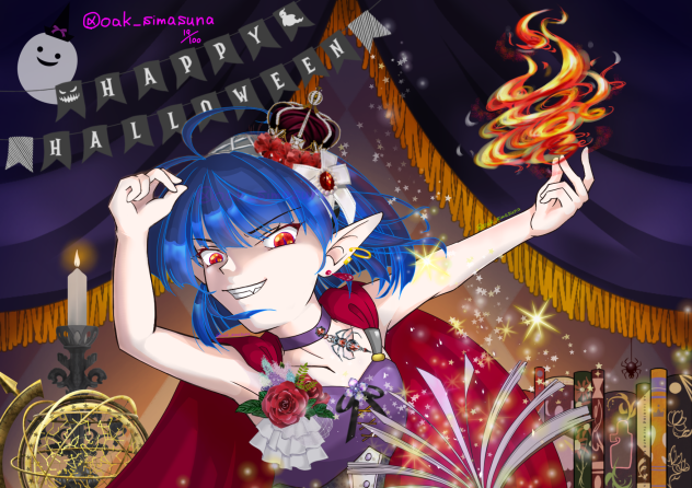 ハロウィンのよどみさん　100チャレNo.19