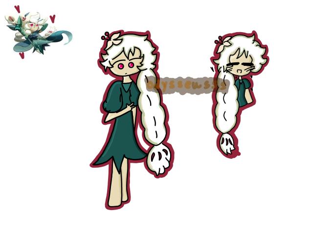 White lily cookie!!!