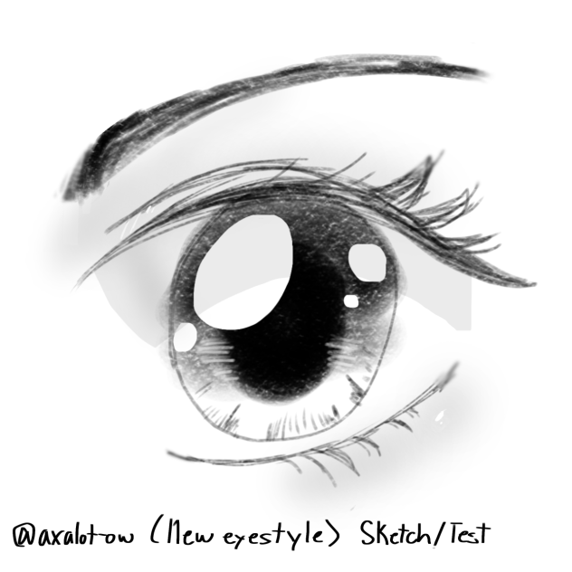 Realistic Eye (I think)- Sketch