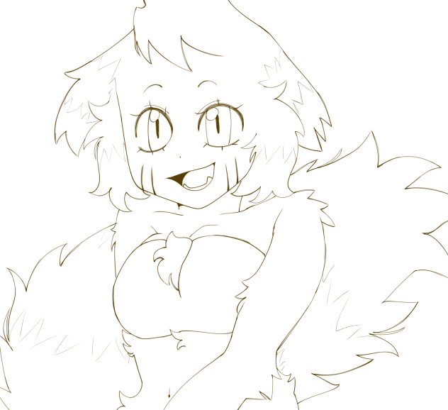 Maii (Free lineart)
