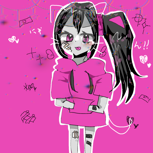 にゃん...。