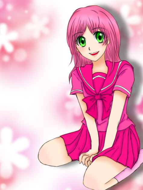 線画お借りして塗らせて頂きました