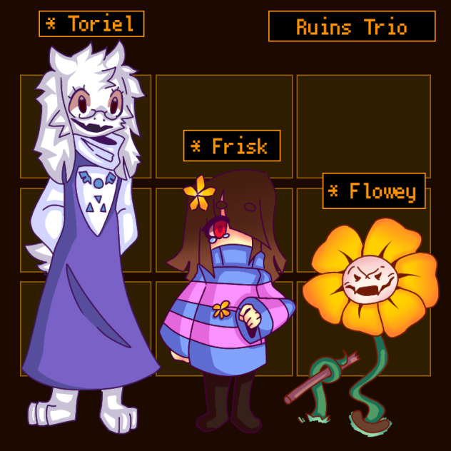 Ruins Trio