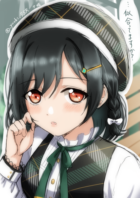 栞子ちゃんらくがき