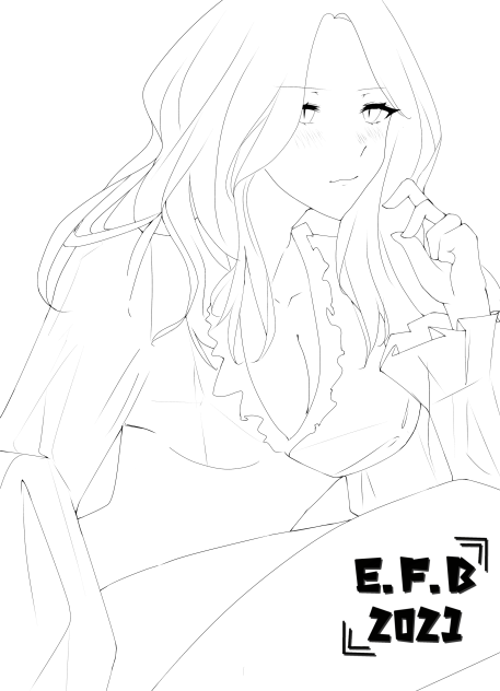 Lineart ( ◜‿◝ )♡