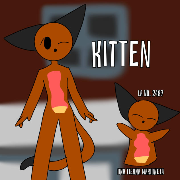 Kitten la tierna marioneta - ibisPaint