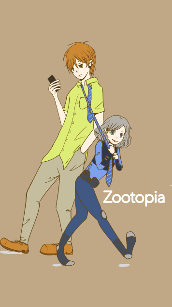 ズートピア擬人化