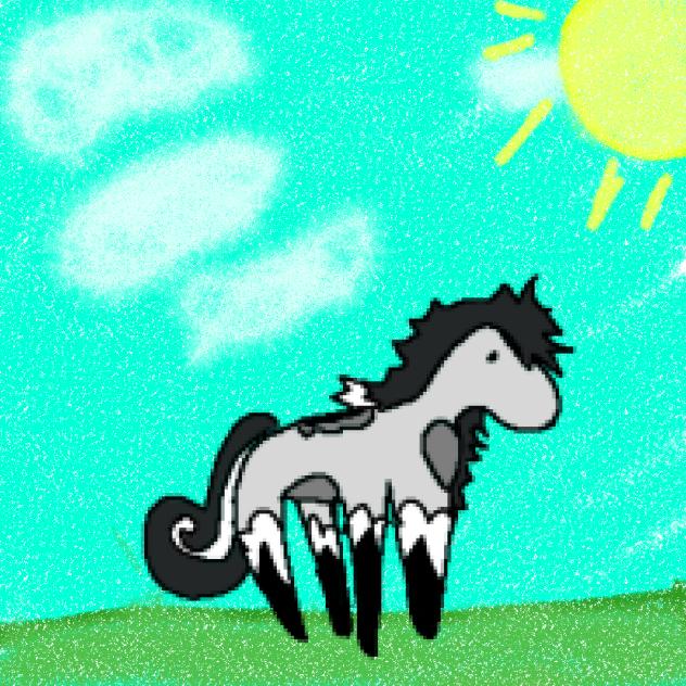 stupid horse