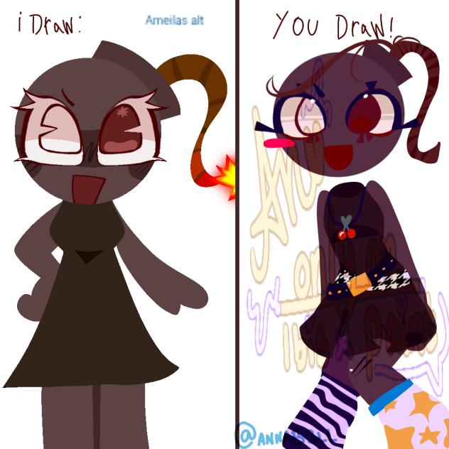 draw my oc! fakecollab