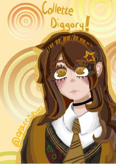 my OC Collette Diggory!