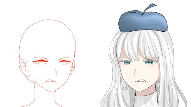 Disgusted face collab with Miyuki!!
