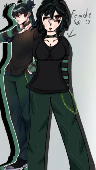Solivan but a female ver🫶🏼