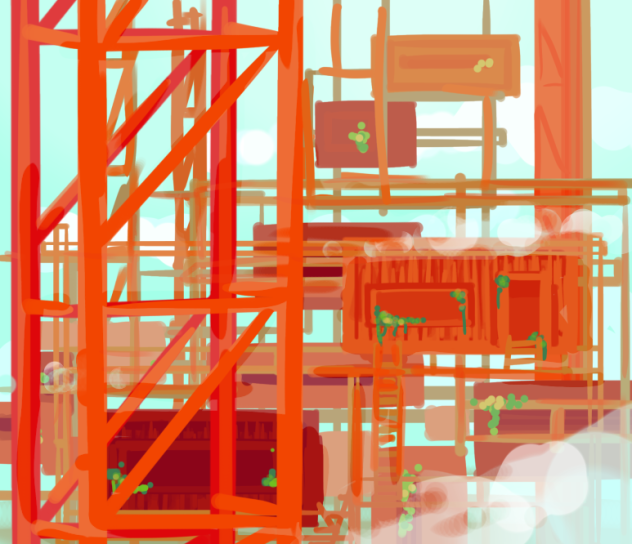 The bunker skies