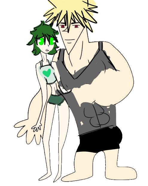 bakudeku fanart joke