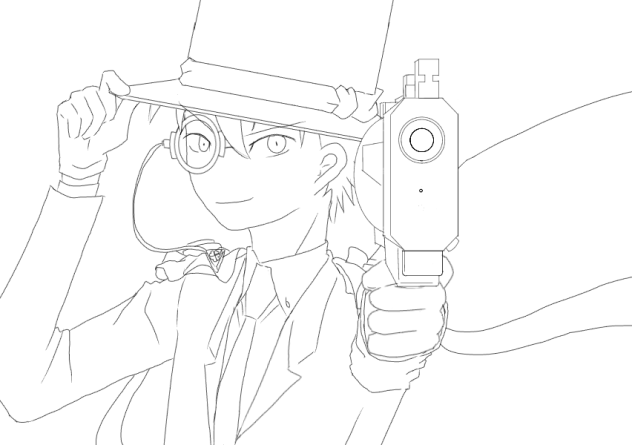 まじっく快斗 怪盗キッド Ibispaint