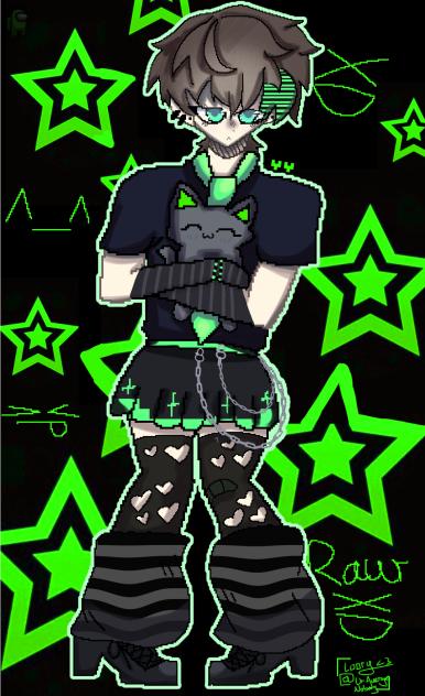 PERSONA!!💚💚🖤🖤