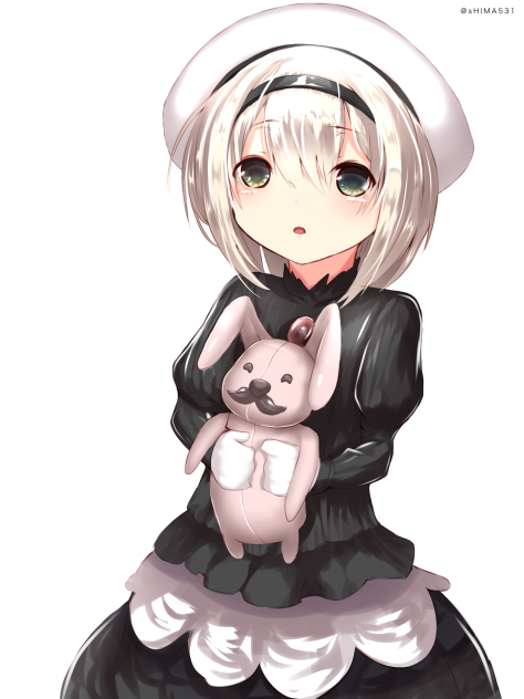 Leave the stuffed bunny
