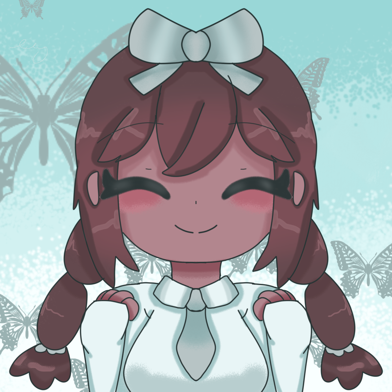 random girl I made - ibisPaint