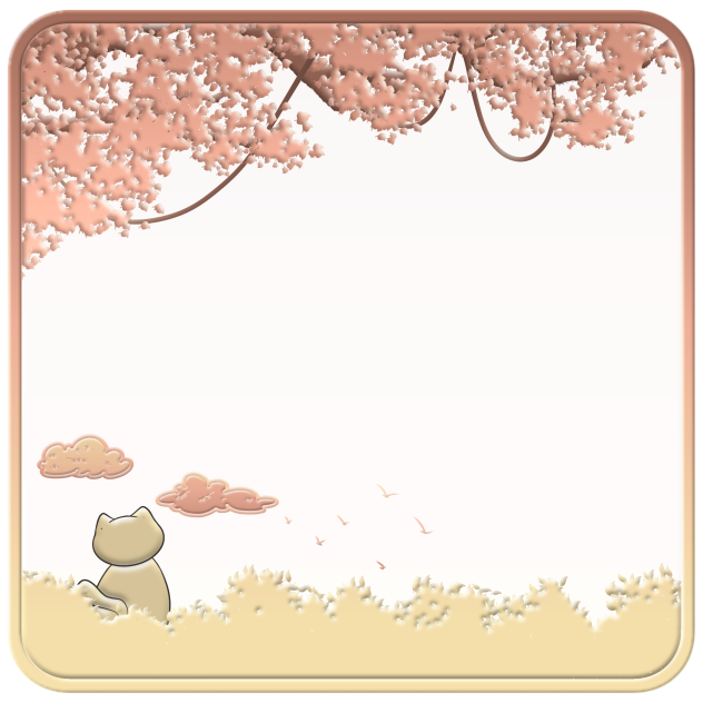 Cute Transparent Note Frame ibisPaint